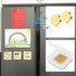 Small Magnets 120PCS 6x2mm, Golden Strong Rare Earth Tiny Neodymium Disc Magnets for Crafts, DIY