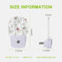 AOWULA Wildflowers Poppy Chamomile Night Light,Plug into Wall Nightlights with Dusk to Dawn Light Sensors,Nightlights