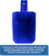 Vikan Remco 63003 Color-Coded Plastic Hand Scoop - 16 oz, BPA-Free Food-Safe Kitchen Utensils, Blue