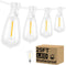Brightever Outdoor String Light 25 FT, ST38 Patio Lights with 13 Edison