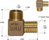 Merrill MFG RBHENL1000 1" No-Lead Bronze Hydrant Elbow