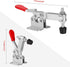 Accessbuy Toggle Clamp 225D, Heavy Duty Large Hold Down Clamp, 500Lbs Capacity, Quick-Release, 2 Pack