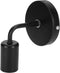 TOPINCN E27 LED Sconces Wall Mounted Lamps Black Wall Light Fixture Retro