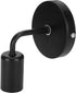 TOPINCN E27 LED Sconces Wall Mounted Lamps Black Wall Light Fixture Retro