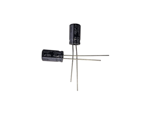 50 PCS Aluminum Electrolytic Capacitors, 47uF 50V 6.3 * 11 +/-20% -40-+105?