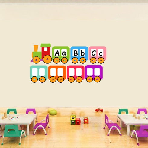 Besttile 5 Inch Decor,48 Bulletin Board Train Cutouts for Birthday Baby Shower Party Decorations Bulletin Board School