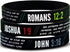 Ezekiel Gift Co. Christian Wristbands for Guys (6-Pack) - John 3:16, Romans 12:2, Joshua 1:9 - Religious Bible Gifts