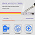 3 Pin LED Strip Connector Kit, Includes Corner Connector, T Shape Connector, and Jumper for 10mm 3Pin LED Strip
