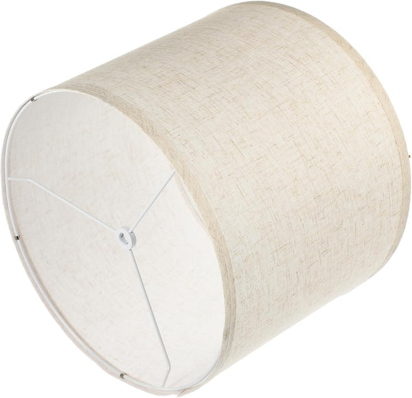 Linen Lamp Cover Linen Table Lampshade Iron Frame Decorative Lamp Shades Home
