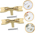 2Pcs Ciieeo Decorative Knobs Elegant Drawer Pull Handles for Furniture Dresser Shoe Cabinet and Bedside Table High Wear