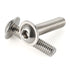 M6 x 16mm Flanged Button Head Socket Cap Screw Bolts, 304 Stainless Steel 18-8, Pack of 25, Bright Finish