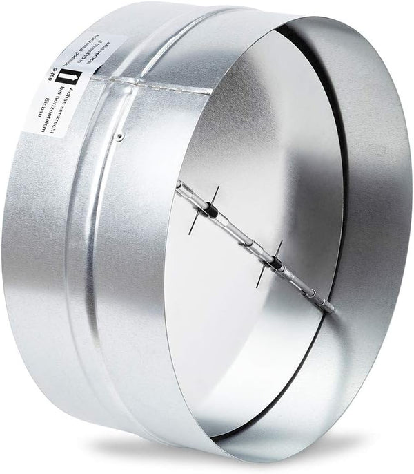 neverest RK 8" Backdraft Shutter Damper Connector Duct Professional