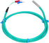 K Type Thermocouple, Waterproof Silicone Temperature Sensor with Soft Cable, Green 5x30mm Stainless Steel Probe
