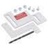 BR-200 Generator Interlock Kit for Cutler Hammer 150A 200A Panels, 1-1/4 to 1-1/2in Spacing Main Circuit Breaker Lockout