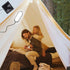 Tiiyee Solar Pendant Light, Solar Shed Light Outdoor Indoor Hanging Barn Lamp Wall Mounted Pull Cord Switch Waterproof