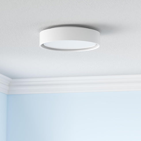 14 Inch Dimmable 20W 1400 3000K LED Flush Mount Ceiling Light, Round Lighting Fixture, Lumens Warm White, ETL Listed