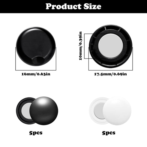 CANIPHA 10Pcs Marathon Running Bib Clips Magnets for Runners Race Number Bib Clips Buckles Fixing Fastener, Running