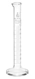 EISCO Graduated Cylinder, 10ml - Class A Tolerance ±0.10ml, Round Base, Borosilicate 3.3 Glass