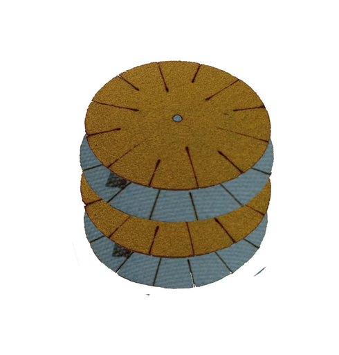 1"" Inch, 220 Grit, 100 Pack Sanding Mop/Flap Wheel, Sanding Star (Circle – More Aggressive)