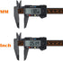 Digital Caliper 6 Inch/150mm Vernier Measuring Tool with 2.2'' Large LCD Screen Inch/mm Conversion Auto-Off