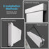 Static Cling Dry Erase Sheets, Removable Reusable Whiteboard Poster Paper for Wall, Portable White Board