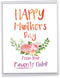 NobleWorks Big Mother's Day Card with Envelope, 8.5 x 11 Inch, Flowers, Loving Appreciation for Mom