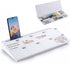 TSJ OFFICE Desktop Whiteboard Dry-Erase Board - Computer Keyboard Stand with Drawer, Desk Organizers for Home, Office,