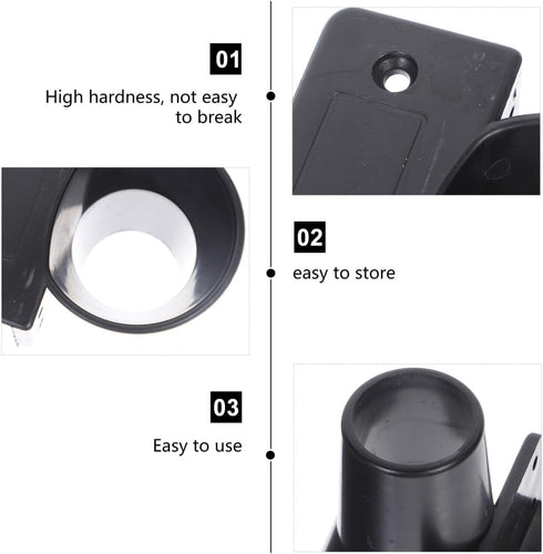 3 Inch Electric Screwdriver Holder Wall Mounted Storage Cup Organizer Compact Power Tool Accessories Stand for Workshop