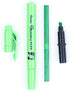 Pentel Refill for Handy-Line S Highlighter, Light Green Ink, Box of 12