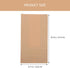 60g 3# 100pcs Packaging SOLUSTRE Kraft Paper Bread Bags Small Size Thin Portable Bakery Treat Bags for Household Cookie