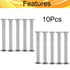10 Sets Screw Post for 3/16"(5mm) Hole Dia, Binding Screws Female M5x45mm for Scrapbook Photo Albums