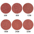 Hiqalty 100Pcs 2" inch (120) Sanding Disc Roll Lock R-Type Sandpaper Quick Change Disc Grinding Pad Abrasive Disc