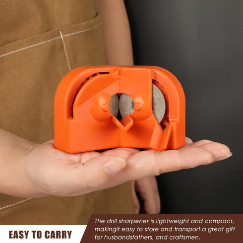 Professional Drill Bit Sharpener for All Bits, Electric Drill Bit Grinding Sharpener, Cemented Carbide Repair Kit