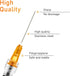 1ml Disposable Luer Lock Syringes with 25G 1 Inch Needle, Individual Package - Pack of 20