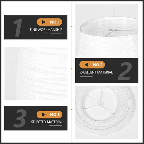 2pcs 110X32X32cm Uonlytech Paper Floor Lampshade Light Accents: Nordic Floor Lamp Shade Japanese Style Standing Lamps