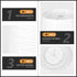 2pcs 110X32X32cm Uonlytech Paper Floor Lampshade Light Accents: Nordic Floor Lamp Shade Japanese Style Standing Lamps