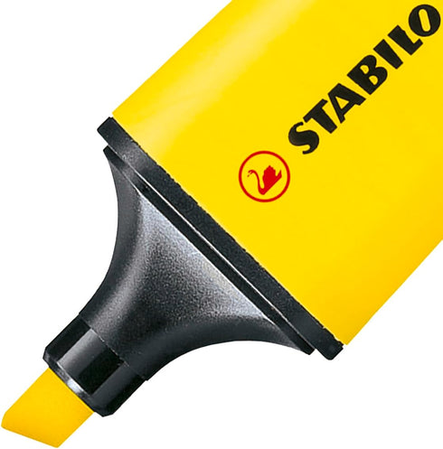 STABILO BOSS Mini Highlighter Set, 3-Color Pack in Yellow, Pink, and Blue