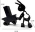 Set 3D Funny Toilet Paper Holder Free Standing Bathroom - Printed Black Ant Roll Holder, Paper Towel Rolls Dispenser