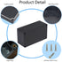 Project Box IP65 Waterproof Junction Box - Black ABS Plastic Electrical Case, DIY Project Enclosure 6.22x3.54x2.36 inch