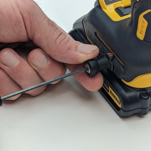 Spider Tool Holster - Drill Pins, Pack of Three, Attaches to Any Brand Power Drill with Provided Screws