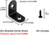 20 Pack 1 Inch 90 Small L Brackets for Wood - Perfect Angle Stainless Steel Tiny L Bracket Corner Brace with Screws