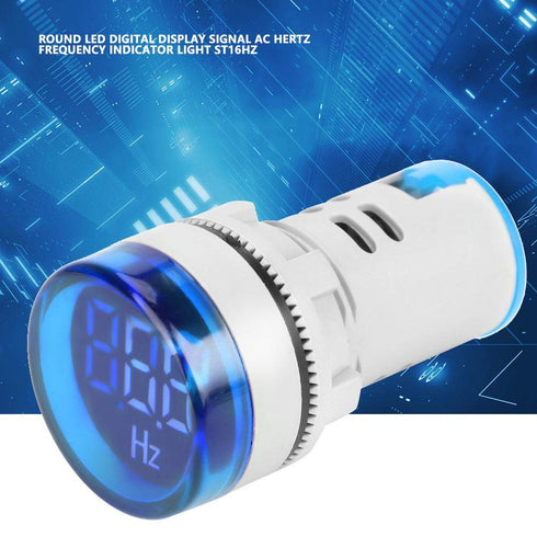 AC Frequency Meter, LED Digital Display 20-75 Hz Frequency Indicator Light