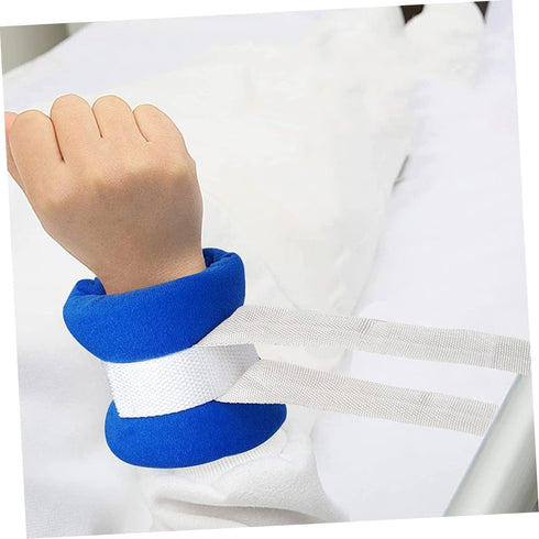 8pcs Mobestech Adjustable Patient Straps Unisex - Leg Holders for Hospitals Quick-Release Fix Bands for Elderly