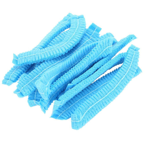 Wytino Disposable,100PCS Disposable Nonwoven Bouffant Hair Net for Hospital Salon Spa Catering and