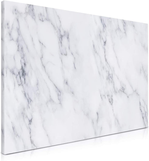 Navaris Magnetic Dry Erase Board - 16 x 24 inches Decorative White Board for Wall, Includes 5 Magnets and Marker