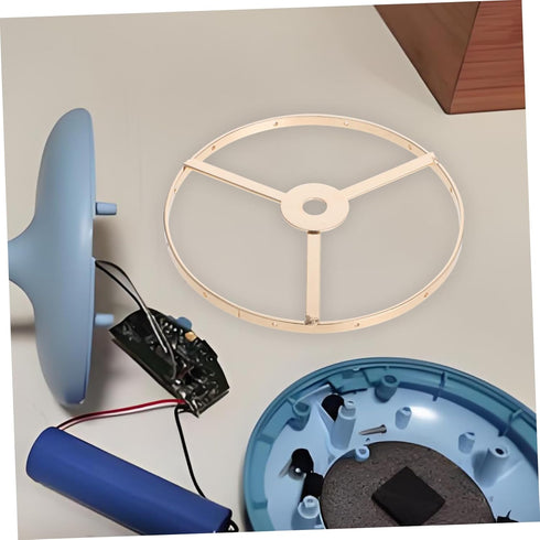 EPIGEIST Wire Lampshade Frame Diameter Metal Drum for Lighting Table and Floor Lamp Accessories Easy to Assemble Strong