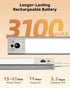 12inch 3 Dimmable Closet Counter (2 Pack) EZVALO Under Cabinet Lighting, Rechargeable Motion Sensor Light Indoor