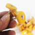 Luo ke 20 Pcs Little Buffing Wheel, 1/8 Inch Cloth Polishing Wheel for Rotary Tools, Dremel
