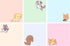 Dog Notepad Set, Cute Sticky Notes, Kawaii Dog Note Pads, Animal Sticky Notes, Cute Stationary Set