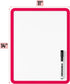 Mr. Pen Dry Erase Board, 14” x 11” Small White Board with Black Marker and Red Frame for Kids and Students